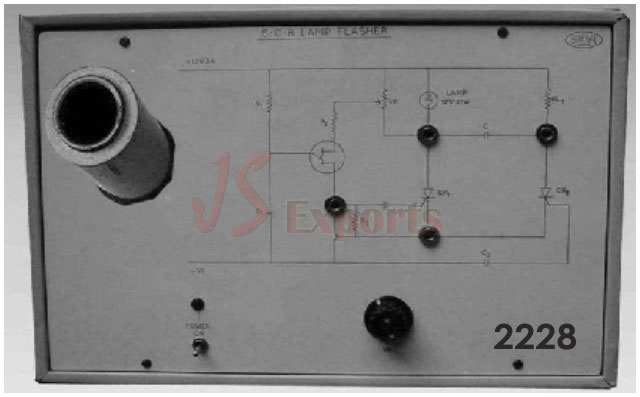 Study of Lamp Flasher Using SCR